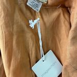 Magaschoni  Burnt Orange Double-Breasted Blazer Photo 2