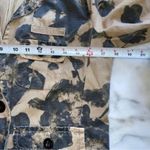 J.Crew  Women's Brown and Black Floral Military Jacket Photo 5