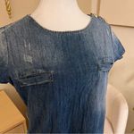 DSQUARED2 Denim Distressed Mini‎ Y2K Dress Size 40 Small Blue Photo 2