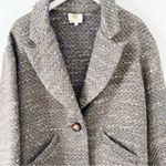Free People KOCH Tweed Coat with Pockets  Size Medium M Photo 3