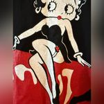 Lauren Moshi  x Revolve Deanna BETTY BOOP Mini Shirt Dress Love Lips NWT Size XS Photo 2