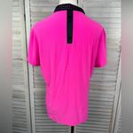 JAMIE SADOCK Women's Golf/Pickleball/Tennis Shirt Hot Pink/Black Photo 1
