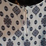 Pink republic  blue criss cross blouse Photo 2