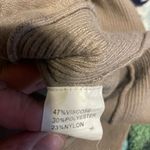 Tempo Paris  Comfy Back Button Pullover 3/4 Sleeve Sweater Size M/L in Camel Photo 5