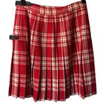 Highlander Handmade Kilt Authentic Woven Tartan Size 26 (12)Red and White Plaid Red Photo 0