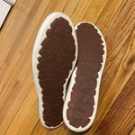 Kork-Ease Peyton Leather Slip-On Sneakers Flats NWOT Loafers moccasin White Sole Trim Brown tan daily super comfy preppy work Photo 6