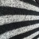 Lucky Brand soft Black and Gray Striped Sweater Photo 12