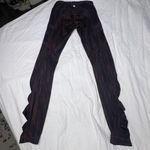 Lululemon Speed Tight IV Painted Animal Bordeaux Drama Black / Black 4 Photo 11