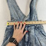 Vintage Jrs 7 1980’s Denim Short Overalls Acid Washed Pleated Long Grunge Punk Blue Size undefined Photo 6