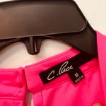 C. Luce  Boutique Hot neon pink romper halter style size Medium Photo 2