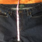 Lauren Ralph Lauren Classic Midcalf Dark Wash Jeans Blue Size 10 Photo 8