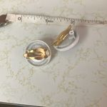 Classic clip on earrings White Photo 1