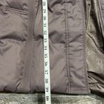 Decently winter women’s coat, XXL size, removable natural fur around the hood Brown Photo 7