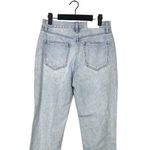 Pistola NWT  Presley Relaxed Distressed High Rise Roller Jeans 26 Hibiscus Blue Photo 5