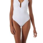 MELISSA ODABASH TAMPA WHITE ZIGZAG SWIMSUIT. Size 12, $255 Photo 3