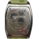 Montana Watch MT911 Green Leather Band Rhinestones Mother Pearl Face Western NEW Photo 8