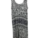 Soma Sleeveless A-Line Short Dress Lacey Stripe Ivory Women's Small Photo 0