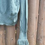 ZARA women’s Ruffle knit sweater with Bow Photo 8