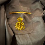 Victoria's Secret EUC Ralph Lauren black PJ pants set with gold trim. Medium. Silky feel. Photo 1