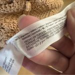 ZARA  Tan Crochet Halter Top Size‎ Large Photo 5