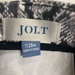 Jolt ‎ Women’s Gray & White Mini Skirt Size 7/28 (Juniors) Photo 2