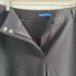 J. McLaughlin Black Deanne Dress Pants Front Hem Slit Size 14 *FLAW* Photo 4