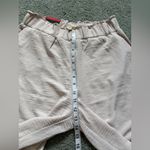 Hilary Radley  High Rise Wide Leg Pants 29.5” Inseam Womens Size M Oatmeal NWT Photo 4