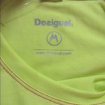 Desigual  athleisure top yellow sz Med Photo 5