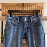 Silver Jeans Silver Boyfriend Mid-Rise Factory Distressed Cropped Jeans, 26 Photo 1