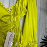 For Love & Lemons NWT  Meringue Ruched Cutout Maxi Dress size L Large *FLAWED* Photo 10