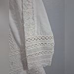 Abercrombie & Fitch  White Lace Y2K girly fairy core eyelet lace Dress XS NWT Photo 3
