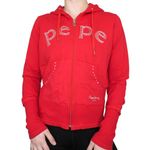 Pepe Jeans Vintage Y2K Pepe Rhinestone RedJacket Photo 0