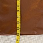 Gianni Conte Classic Tan Leather Shoulder Bag Brown Photo 12