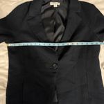 Coldwater Creek  Black Textured Blazer Short Sleeve Button Front Womens Size 16 Photo 6