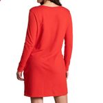 Toad&Co. Ponderosa Long Sleeve Thermal Dress. Blood Orange. Size XSmall. NWT Red Photo 1