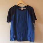 Lucky Brand blue baseball tee style t-shirt, size large. Photo 5
