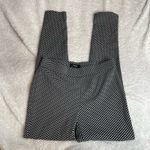 Theory THOERY Black White Houndstooth Small Skinny Office Pant‎ Workwear Pull On Photo 2