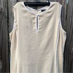 Brooks Brothers Fully lined linen Cream shift dress 8 Photo 2