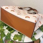 Coach Mollie Tote 25 With Rainbow Print Photo 3