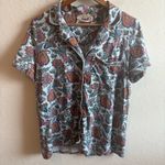 Soft Surroundings  Floral Pajama Set with Paisley Design Size Small Photo 2