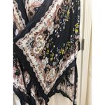 Vince Camuto Open Front Kimono Jacket w/Tassels bohemian paisley Print Size OS Photo 3