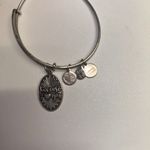 ALEX AND ANI  Silver-Tone Bangle Bracelet 2016 Because I Love Heart You Photo 1