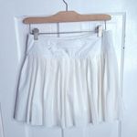 Athleta Levitate White Pleated Skort Skirt Shorts Activewear W1645 Sz M Photo 11