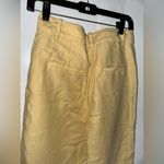 NWOT Aritzia Wilfred Author Linen Wide Leg Pant In Color Sandy Beige Tan Size 8 Photo 11