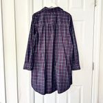 Fat Face Navy Burgundy Plaid Chester Check Corduroy Buttondown Collared Dress 18 Red Photo 11