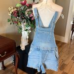 Light Blue Denim Overalls Size M Photo 9