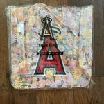 LOS ANGELES “A” ANGELS clear floral print plastic tote, NWOT Photo 3