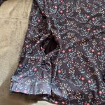 Puma Golf Ladies Micro Floral Cloudspun 1/4 Zip Pullover - Navy Sm Photo 7