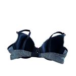 Maidenform  Black & White Striped Underwire Push-Up Bra 38C  Adjustable Straps Photo 1