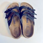 Birkenstock  Black Florida 3-Strap Sandals Size 39 Photo 4